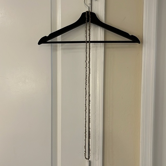 ✨ Unique Boho Gem and Antique Gold Statement Necklace ✨ 25” - Picture 6 of 13